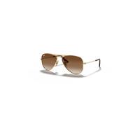Ray-Ban Unisex Sunglass RB9506S Aviator Kids - Frame color: Gold, Lens color: Brown
