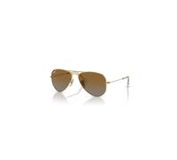 Ray-Ban Sunglasses Children Aviator Kids - Arista Gold Frame Brown Lenses Polarized 50-13