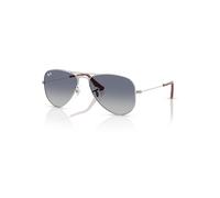 Ray-Ban Sunglasses Children Aviator Kids - Silver Frame Grey Lenses 50-13