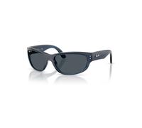 Ray-Ban Sunglasses Children Balorama Kids Bio-based - Transparent Blue Frame Grey Lenses 55-16