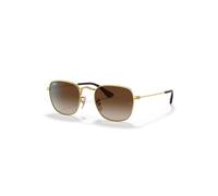 Ray-Ban Sunglasses Children Frank Kids - Arista Gold Frame Brown Lenses 46-19