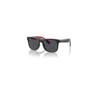Ray-Ban Sunglasses Children Justin Kids Marvel Miles Morales - Black And Red Internal With Black Web Frame Grey Lenses 48-16