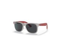 Ray-Ban Unisex Sunglass RB9069S Justin Kids - Frame color: Transparent Grey, Lens color: Dark Grey