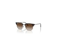 Ray-Ban Sunglasses Children New Clubmaster Kids - Gunmetal Frame Brown Lenses 47-17