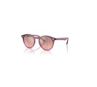 Ray-Ban Sunglasses Children Rb9064s Kids - Transparent Violet Frame Pink Lenses 44-19