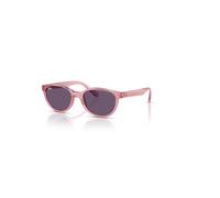 Ray-Ban Sunglasses Children Rb9080s Kids Bio-based - Transparent Pink Frame Violet Lenses 45-16