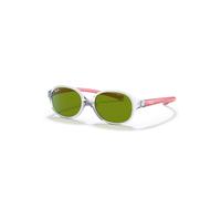Ray-Ban Sunglasses Children Rb9187s Kids - Red Frame Green Lenses 43-14