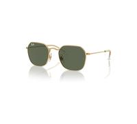 Ray-Ban Unisex Sunglass RB9594S Kids - Frame color: Gold, Lens color: Dark Green