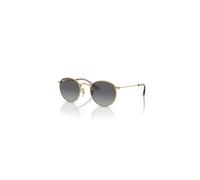 Ray-Ban Sunglasses Children Round Kids - Arista Gold Frame Grey Lenses Polarized 44-19