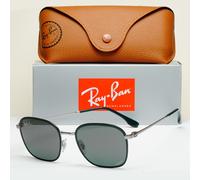 Ray-Ban Sunglasses Chromance Green Polarized Grey Square Unisex RB 3720 9264/O9