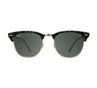 Ray-Ban Sunglasses Clubmaster 3016 125571 Spotted Grey Green Dark Grey Gradient