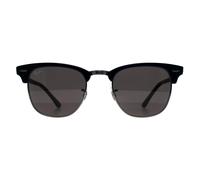 Ray-Ban Sunglasses Clubmaster 3016 1278B1 Polished Gunmetal Blue Dark Grey