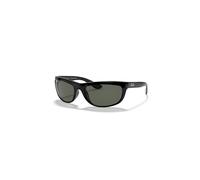 Ray-Ban Sunglasses Man Balorama - Black Frame Green Lenses Polarized 62-19