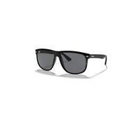 Ray-Ban Sunglasses Man Boyfriend - Black Frame Grey Lenses 56-15