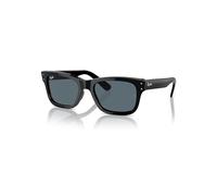 Ray-Ban Sunglasses Man Burbank - Black Frame Blue Lenses 55-20