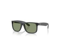 Ray-Ban Sunglasses Man Justin Classic - Opal Grey Frame Green Lenses 51-16