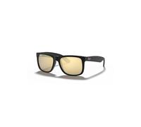Ray-Ban Sunglasses Man Justin Color Mix - Black Frame Gold Lenses 51-16