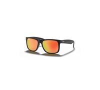 Ray-Ban Sunglasses Man Justin Color Mix - Black Frame Red Lenses 54-16