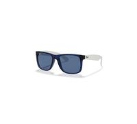 Ray-Ban Sunglasses Man Justin Color Mix - Transparent Blue Frame Blue Lenses 54-16