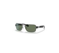 Ray-Ban Sunglasses Man Rb3522 - Gunmetal Frame Green Lenses 64-17