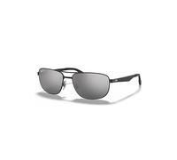 Ray-Ban Sunglasses Man Rb3528 - Black Frame Silver Lenses Polarized 61-17