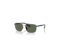 Ray - Ban Man RB3715M F00171 Sunglasses Steel Grey Green Squared Normal