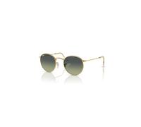 Ray-Ban Sunglasses Man Round Metal - Arista Gold Frame Green Lenses 50-21