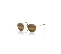 Ray-Ban Sunglasses Man Round Metal Polarized+ Lenses - Arista Gold Frame Brown Lenses Polarized 53-21