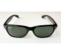 Ray-Ban Sunglasses NEW WAYFARER 55mm Polarised Black RB2132 901/58 Top Quality