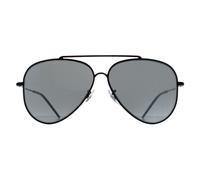 Ray-Ban Sunglasses RB0101S Aviator Reverse 002/GS Black Silver Mirror