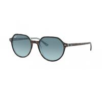 Ray-Ban Sunglasses Unisex Thalia - Tortoise Frame Blue Lenses 53-18