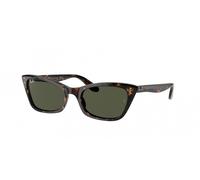 Ray - Ban Woman RB2299 LADY BURBANK 902/31 Sunglasses Acetate Turtle Green Cat Eye Normal