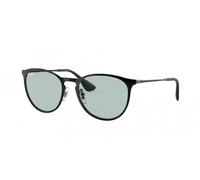 Ray-Ban Sunglasses RB3539 ERIKA METAL 002 / Q5 Black blue Woman Authentic