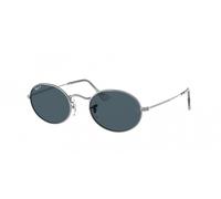 Ray-Ban Sunglasses RB3547 OVAL 003/R5 Silver blue Man Woman
