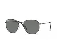 Ray-Ban Sunglasses RB3548N HEXAGONAL 002/58 black polar green