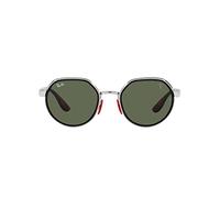 Ray-Ban Sunglasses RB3703M F00771 Unisex color Silver Dark Green lens size 51 mm