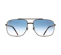 Ray-Ban Sunglasses RB3796 92023F Rose Gold Blue Gradient