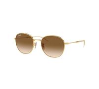 Ray-Ban Unisex Sunglass RB3809 - Frame color: Gold, Lens color: Light Brown