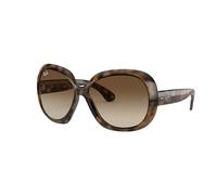 Ray - Ban Woman RB4098 JACKIE OHH II 642/13 Sunglasses Injected Turtle Brown Butterfly Normal Shaded