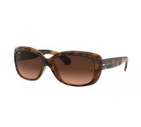 Ray - Ban Woman Ray - Ban RB4101 JACKIE OHH 642/A5 Sunglasses Injected Turtle Pink Butterfly Normal Shaded