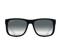Ray - Ban RB4165 JUSTIN 622/Y4 Man Sunglasses Nylon Black Squared Polarized