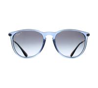 Ray - Ban Woman RB4171 ERIKA 6592T3 Sunglasses Nylon Blue Grey Pantos Polarized Shaded