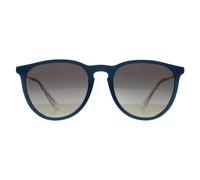 Ray-Ban Sunglasses RB4171 Erika 681311 Polished Rubber Blue Gradient Grey