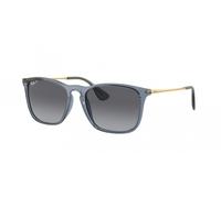 Ray-Ban Sunglasses RB4187 6592T3 Transparent blue grey Man