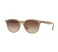 Ray - Ban Unisex Ray - Ban RB4259 616613 Sunglasses Injected Beige Brown Pantos Normal Shaded