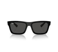 Ray-Ban Sunglasses Rb4396 Warren Rectangular Man, deep black / cool dark grey, 54 mm