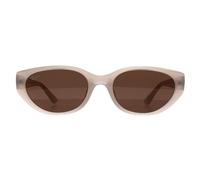 Ray-Ban Sunglasses RB4457D Bio Based 678673 Polished Opal Beige Dark Brown
