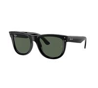 Ray-Ban Sunglasses RBR0502S Wayfarer reverse 6677VR Unisex color Black lens green size 50 mm
