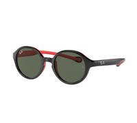 Ray-Ban Sunglasses RJ9075S 710071 Black Dark green Men Women
