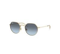 Ray - Ban Kid RJ9565S JUNIOR JACK 223/V1 Sunglasses Metal Gold Blue Geometric Normal Shaded